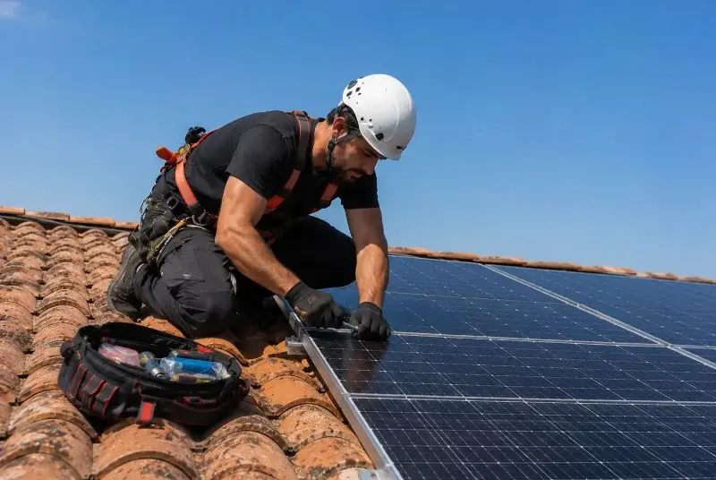 Maintenance et monitoring de panneaux solaires à Labastide-Saint-Sernin