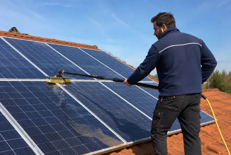 Nettoyage et entretien de panneaux solaires à Labastide-Saint-Sernin